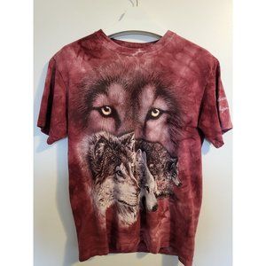 The Mountain Tye dye Wolf